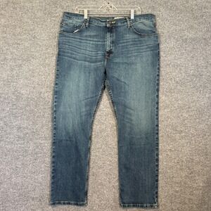 Wrangler‎ Jeans Mens 40x30 Blue Slim Straight Casual Denim Western Cowboy